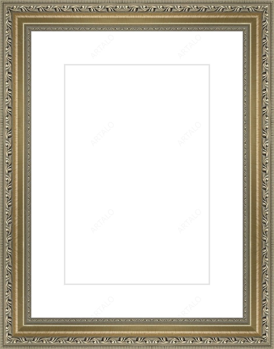 Frame, Mat and Acrylic SimulArt