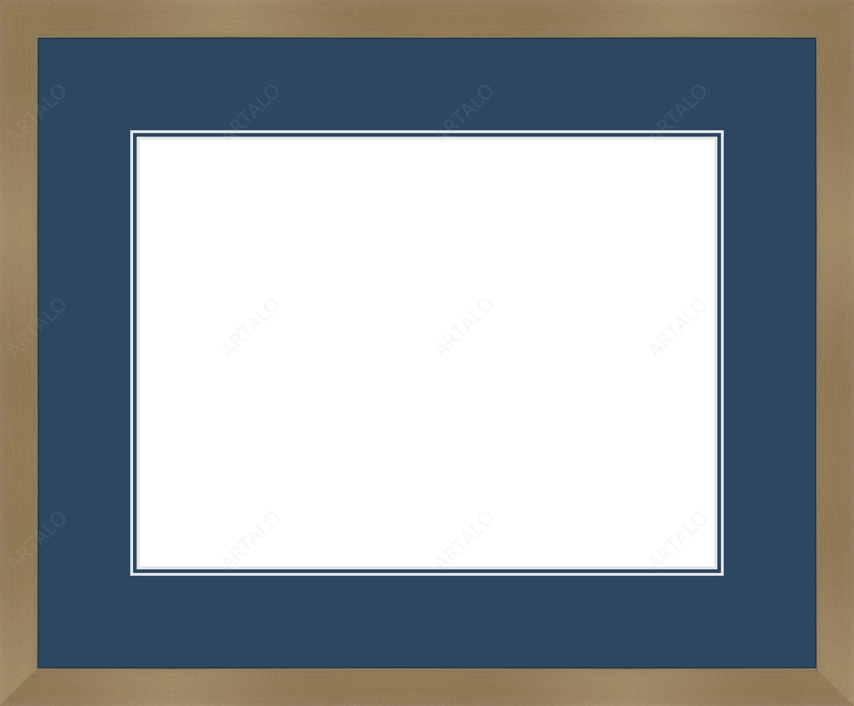 Frame, Mat and Acrylic SimulArt