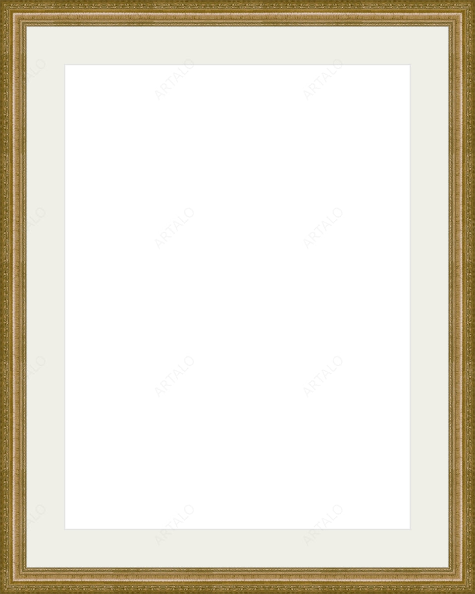 Frame, Mat and Acrylic SimulArt