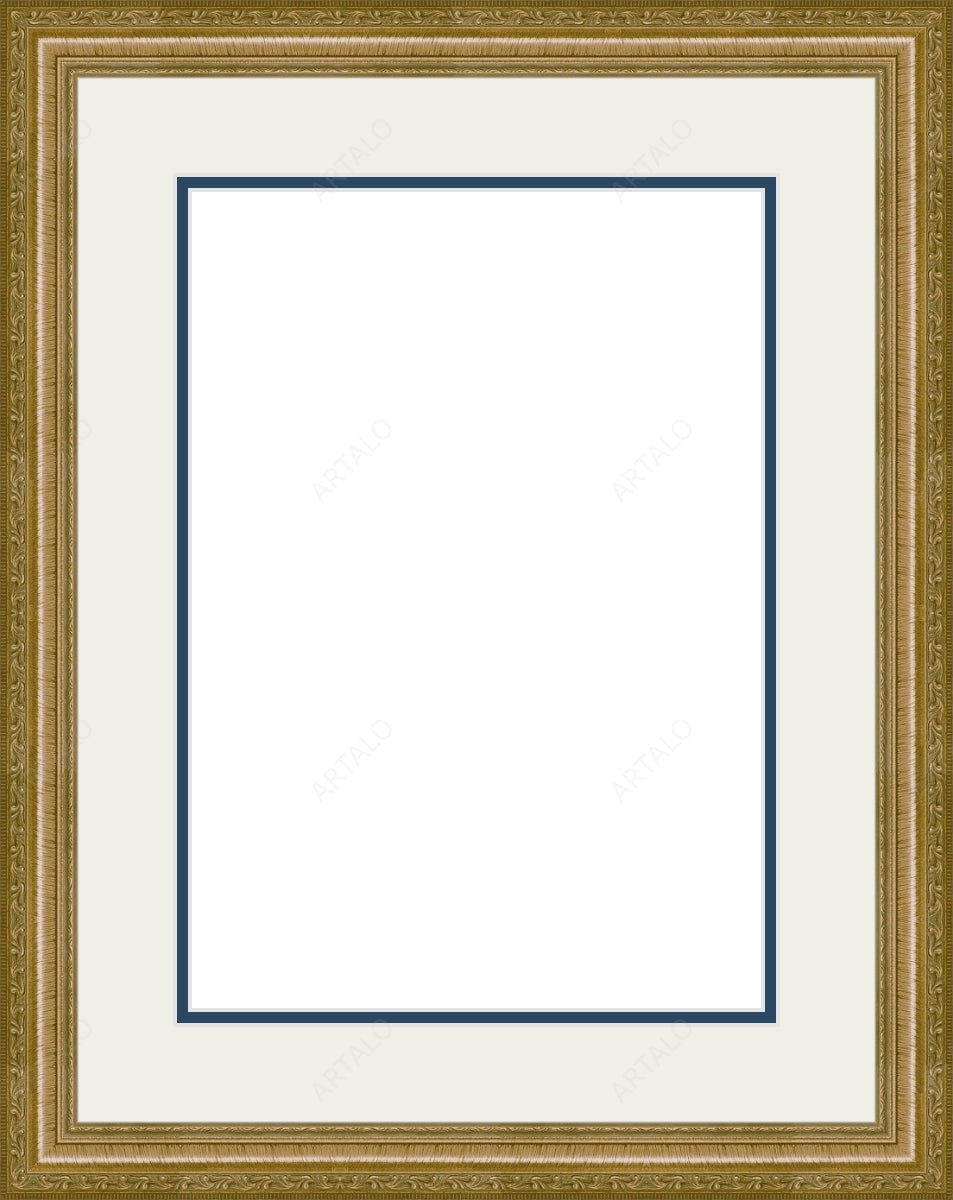 Frame, Mat and Acrylic SimulArt