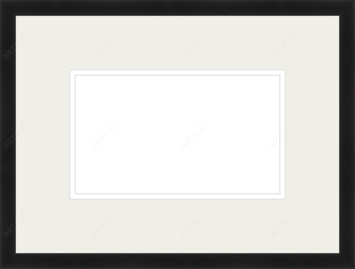 Frame, Mat and Acrylic SimulArt