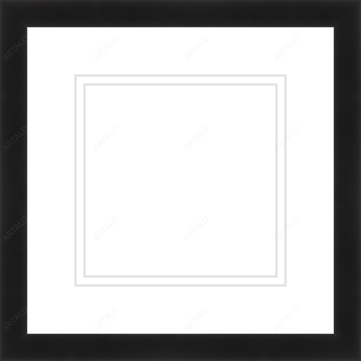 Frame, Mat and Acrylic SimulArt