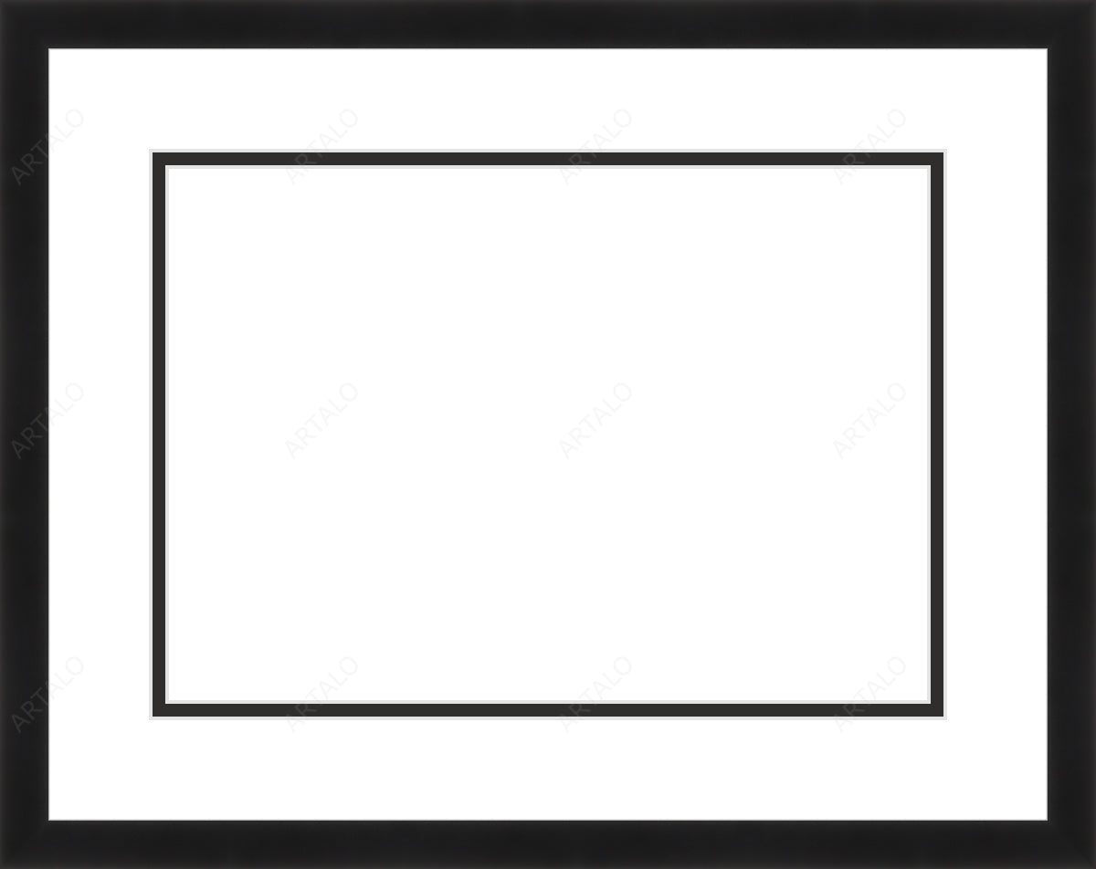 Frame, Mat and Acrylic SimulArt