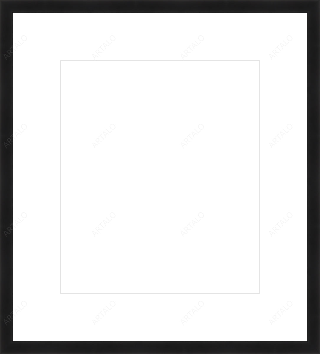 1) Moulure, passe-partout et acrylique SimulArt