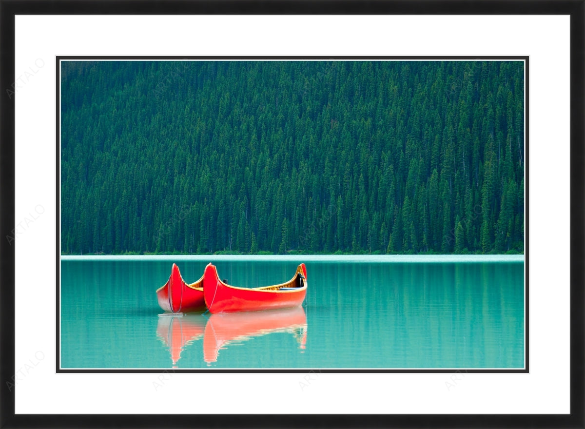 Frame, Mat and Acrylic SimulArt