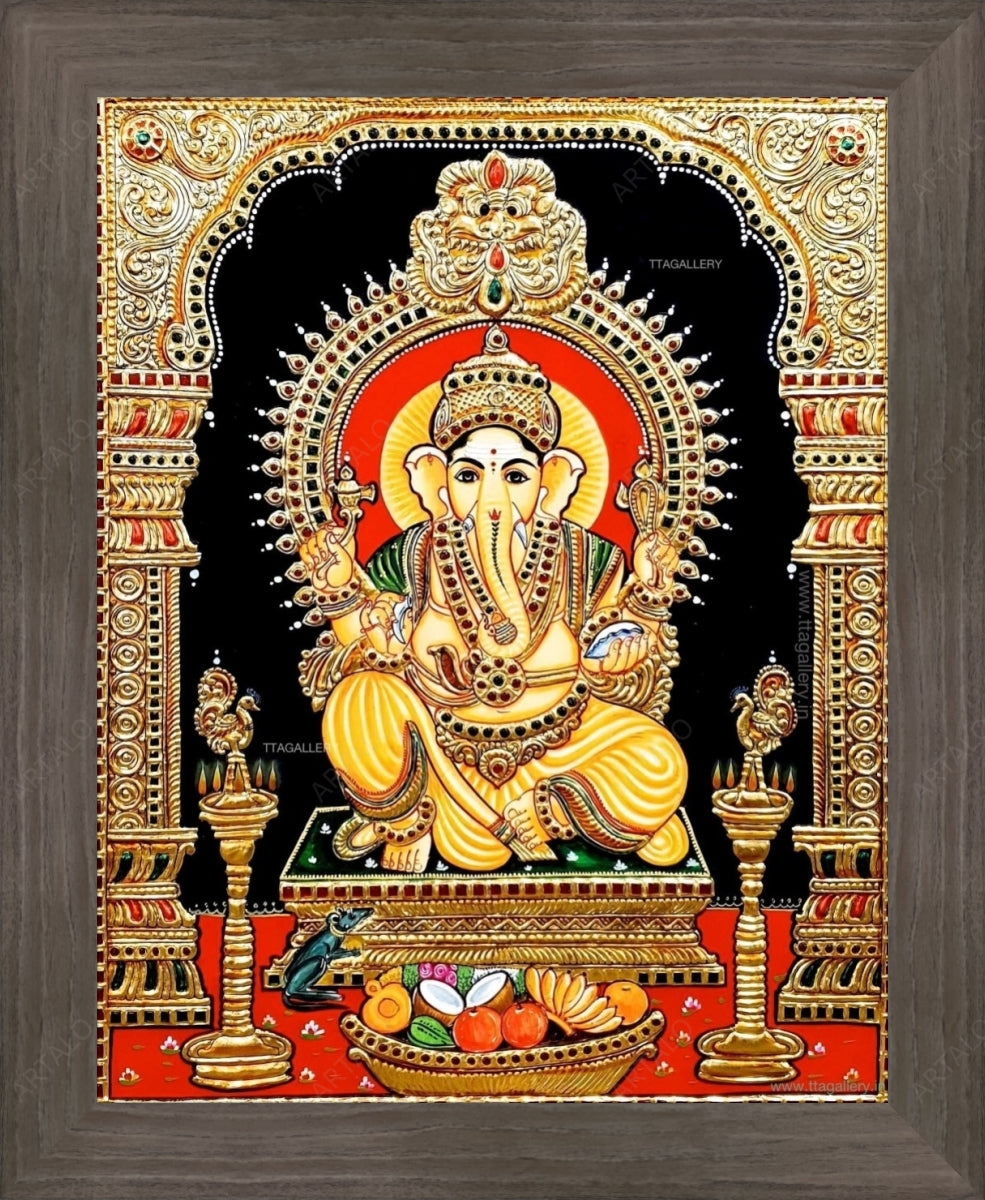 3) Stretched Canvas Framed SimulArt