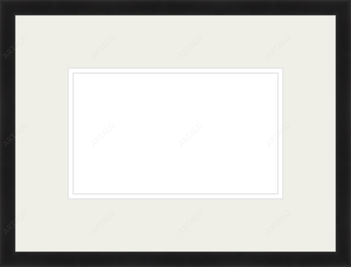Frame, Mat and Acrylic SimulArt