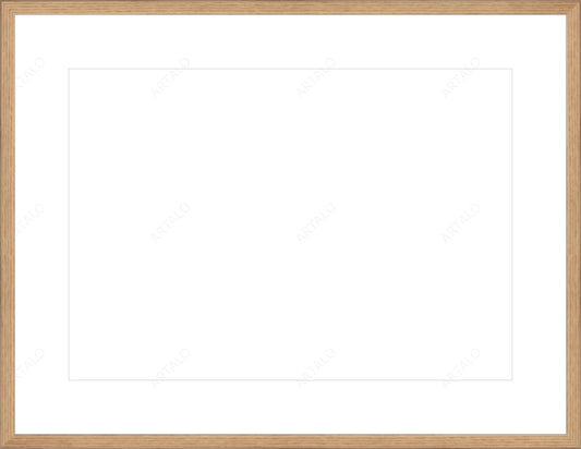 Frame, Mat and Acrylic SimulArt