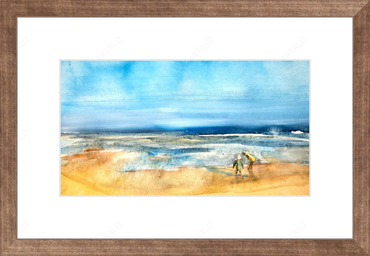 Frame, Mat and Acrylic SimulArt