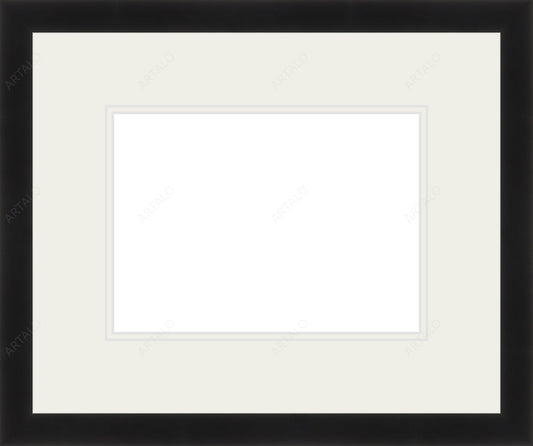 Frame, Mat and Acrylic SimulArt