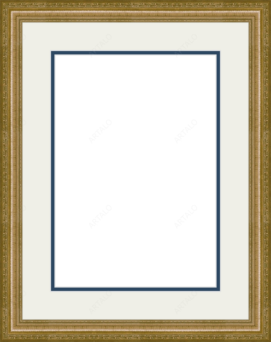 Frame, Mat and Acrylic SimulArt