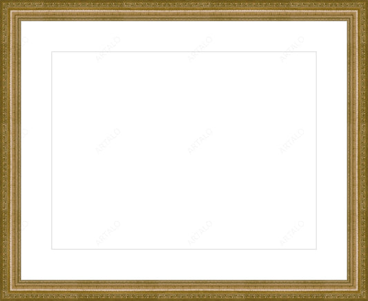 Frame, Mat and Acrylic SimulArt