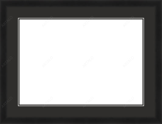 Frame, Mat and Acrylic SimulArt