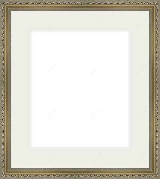 Frame, Mat and Acrylic SimulArt