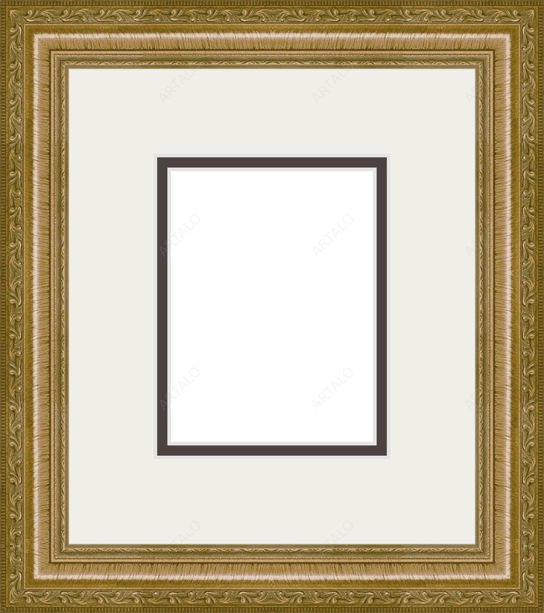 Frame, Mat and Acrylic SimulArt