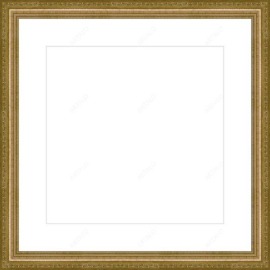 Frame, Mat and Acrylic SimulArt