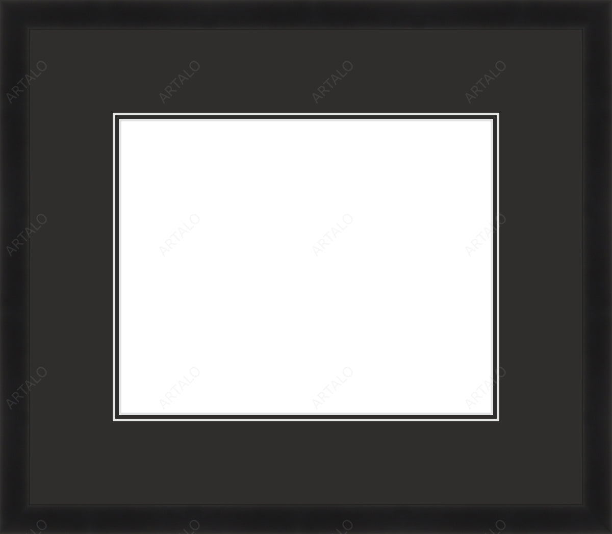 Frame, Mat and Acrylic SimulArt