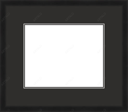 Frame, Mat and Acrylic SimulArt