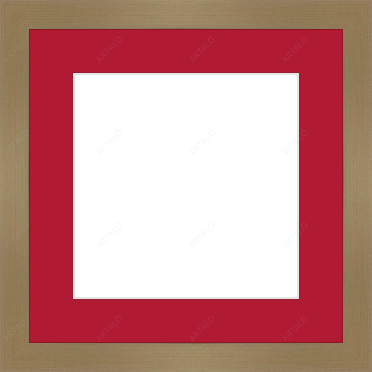 Frame, Mat and Acrylic SimulArt