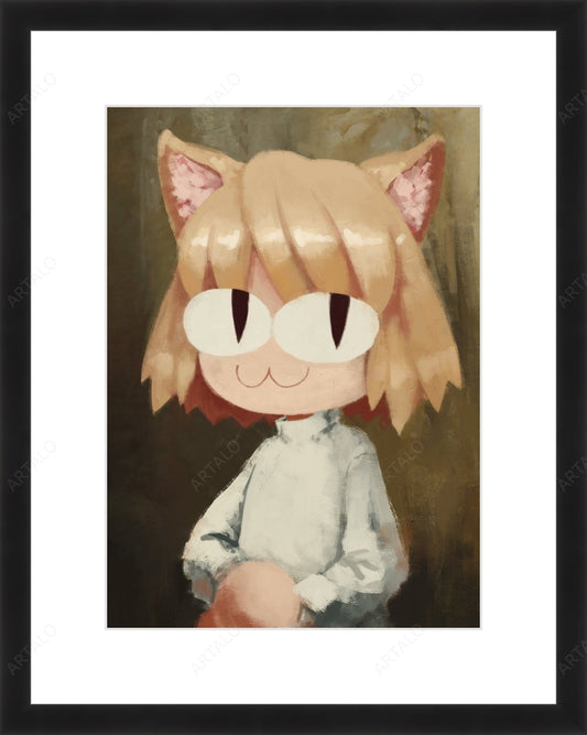 Frame, Mat and Acrylic SimulArt