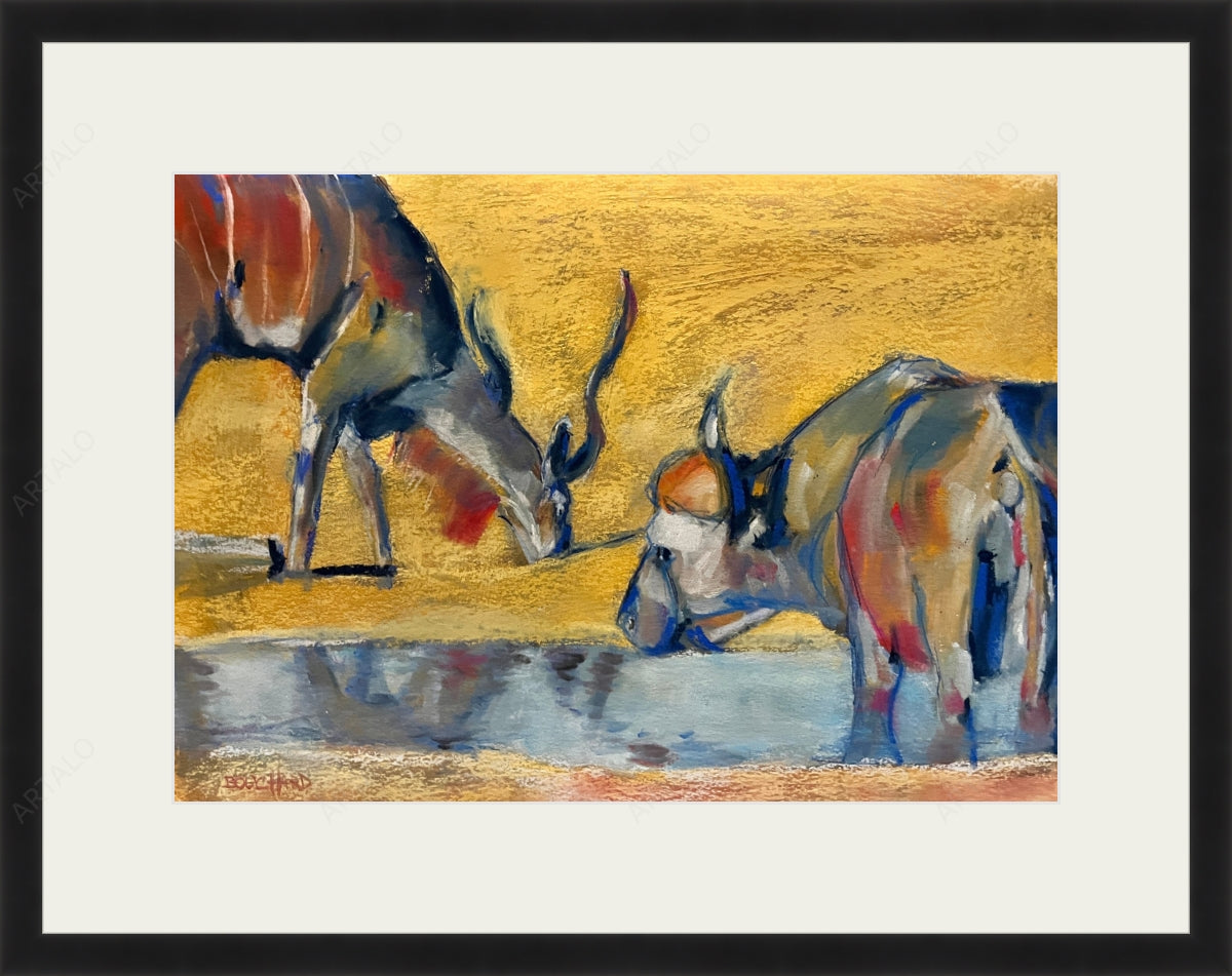 Moulure, passe-partout et acrylique SimulArt