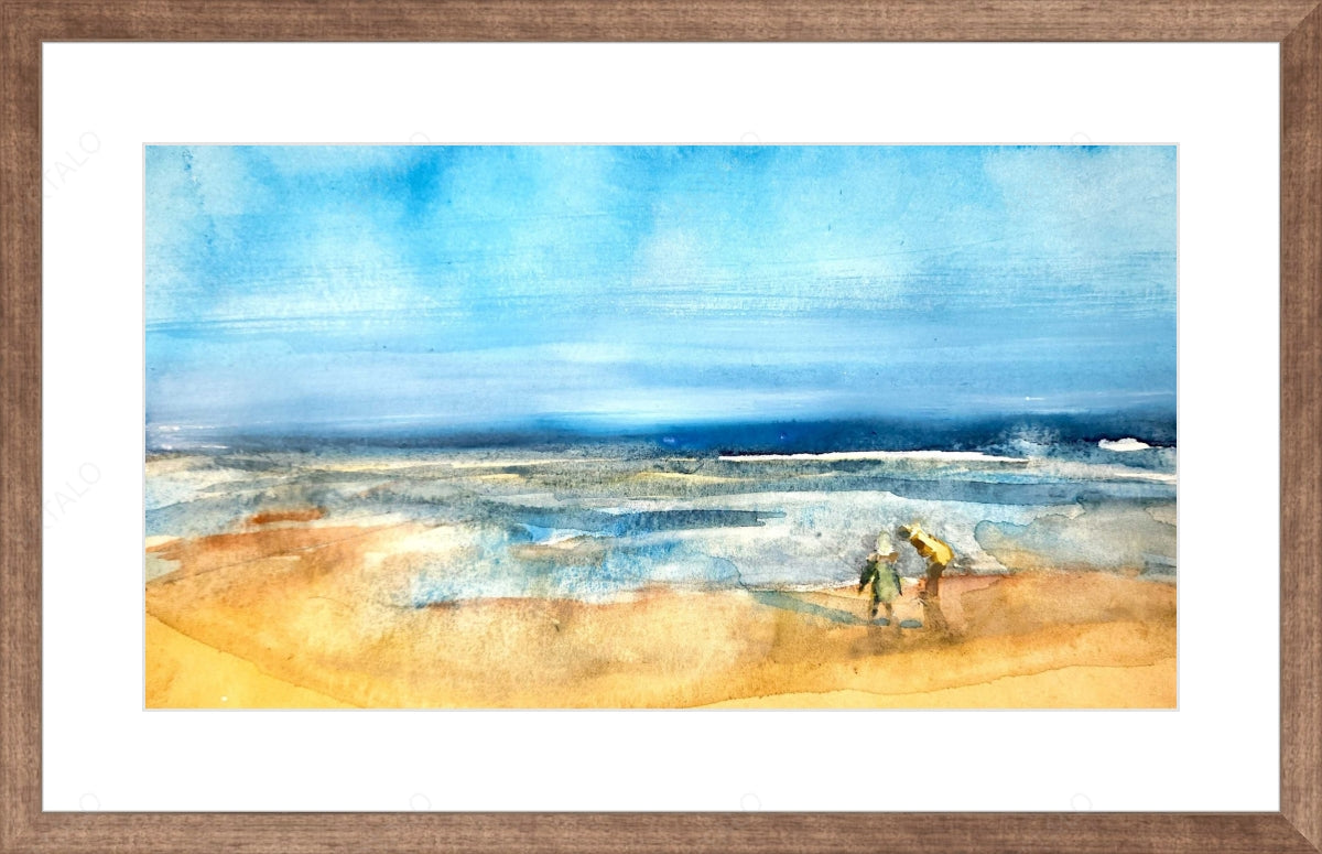 Frame, Mat and Acrylic SimulArt