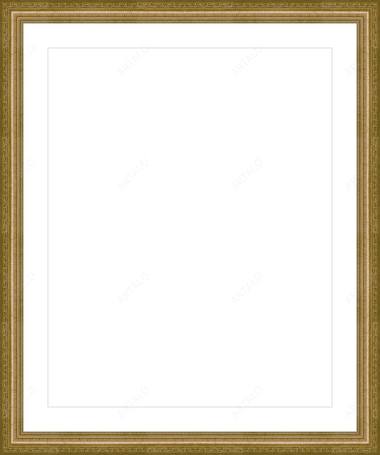Frame, Mat and Acrylic SimulArt