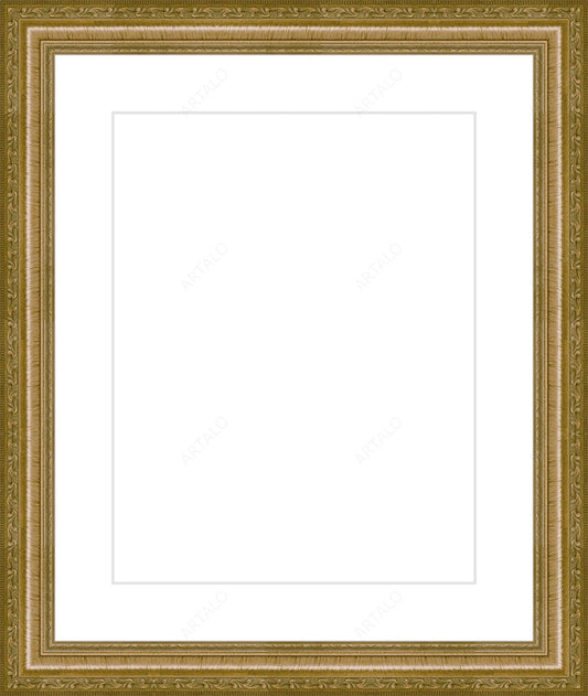 Frame, Mat and Acrylic SimulArt