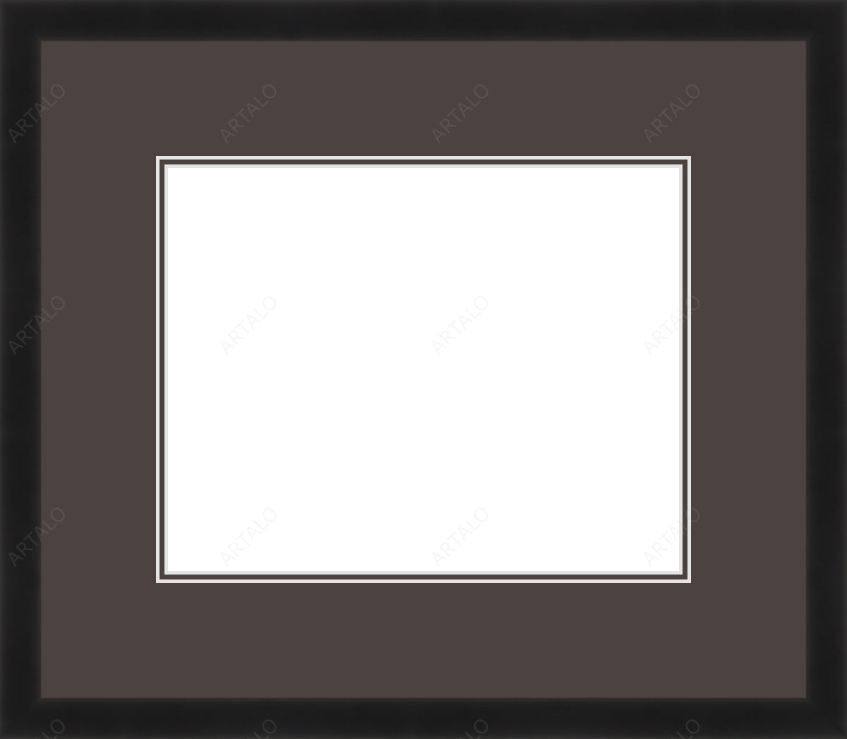 Frame, Mat and Acrylic SimulArt