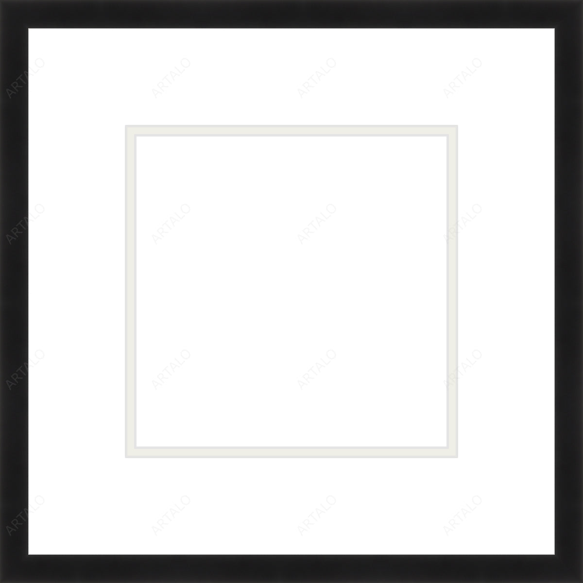Frame, Mat and Acrylic SimulArt