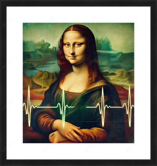 Frame, Mat and Acrylic SimulArt