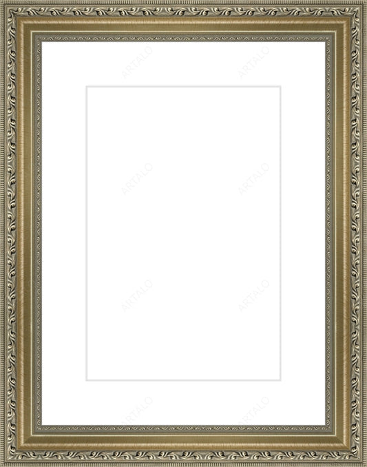 Frame, Mat and Acrylic SimulArt