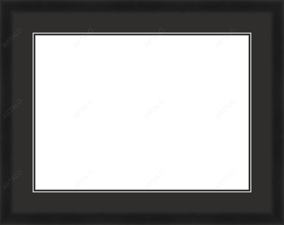 Frame, Mat and Acrylic SimulArt