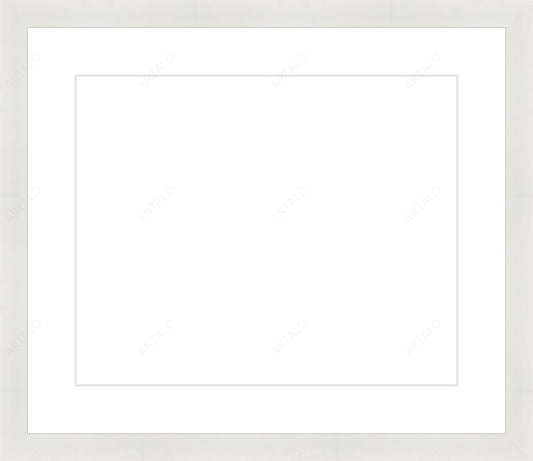 Frame, Mat and Acrylic SimulArt