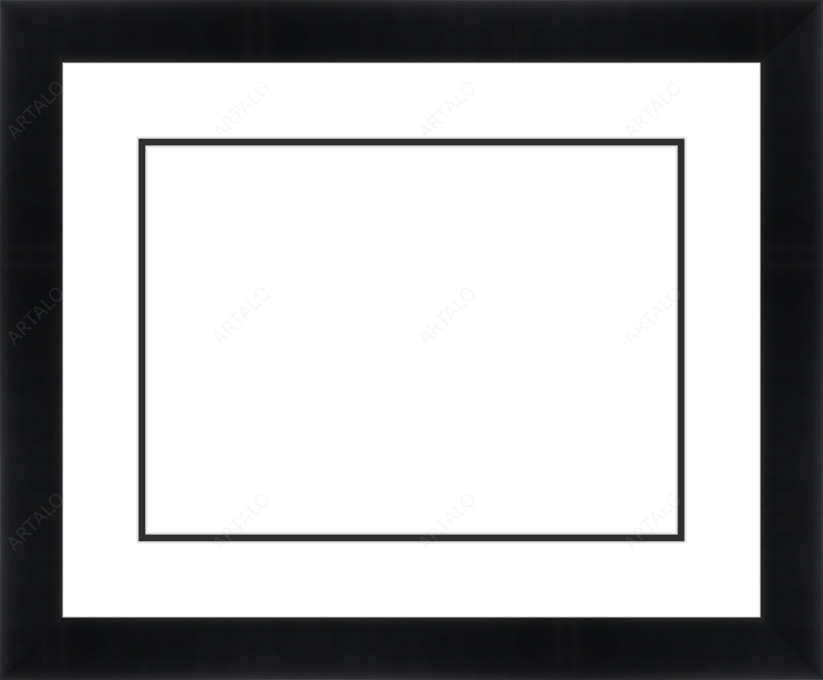 Frame, Mat and Acrylic SimulArt