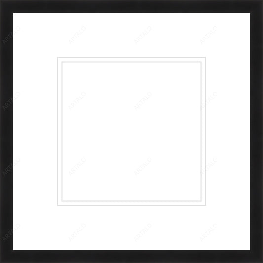 Frame, Mat and Acrylic SimulArt