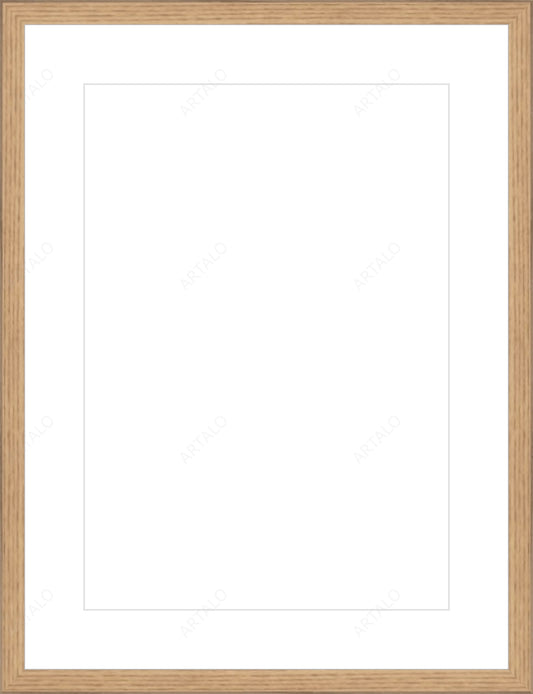 Frame, Mat and Acrylic SimulArt