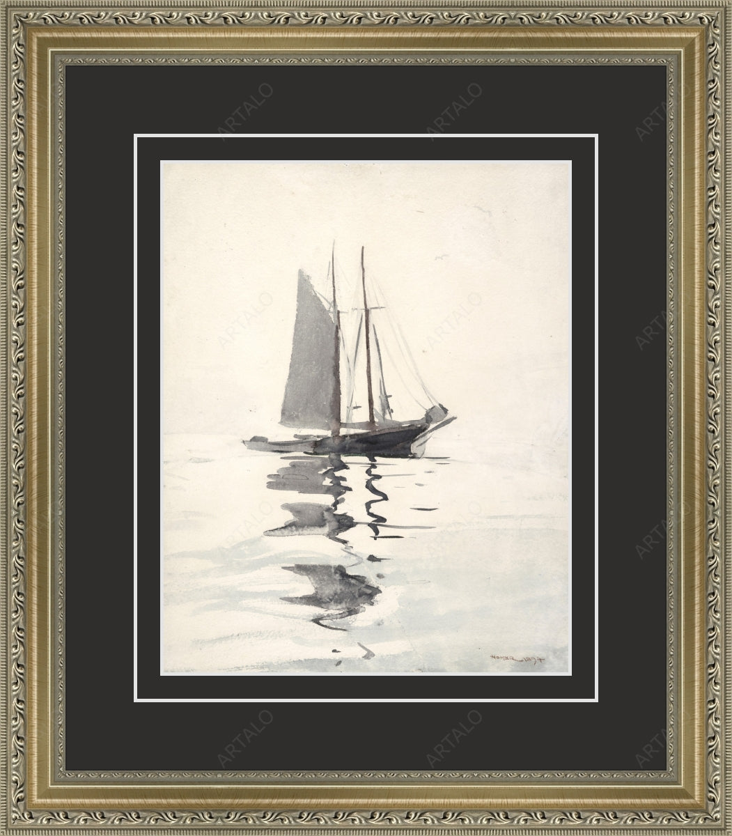 Frame, Mat and Acrylic SimulArt