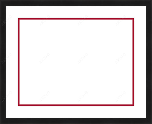 Frame, Mat and Acrylic SimulArt