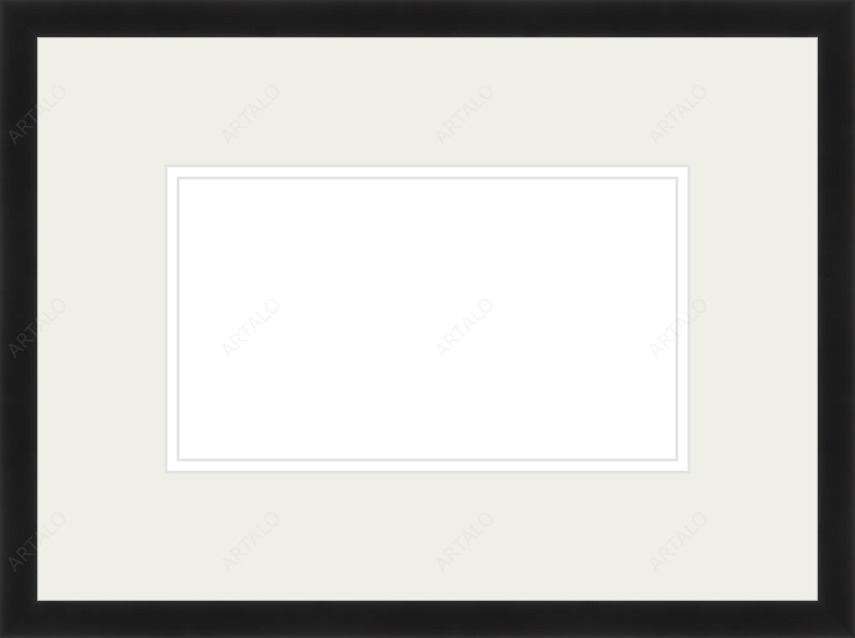 Frame, Mat and Acrylic SimulArt