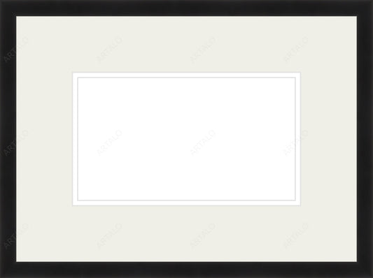Frame, Mat and Acrylic SimulArt
