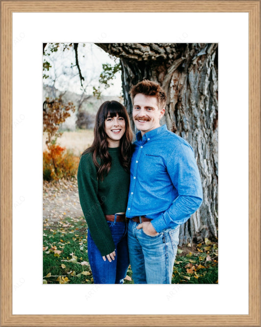 Frame, Mat and Acrylic SimulArt