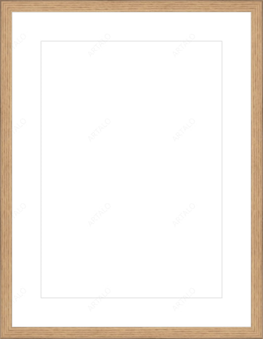 Frame, Mat and Acrylic SimulArt
