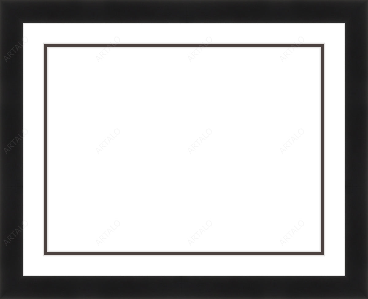 Frame, Mat and Acrylic SimulArt