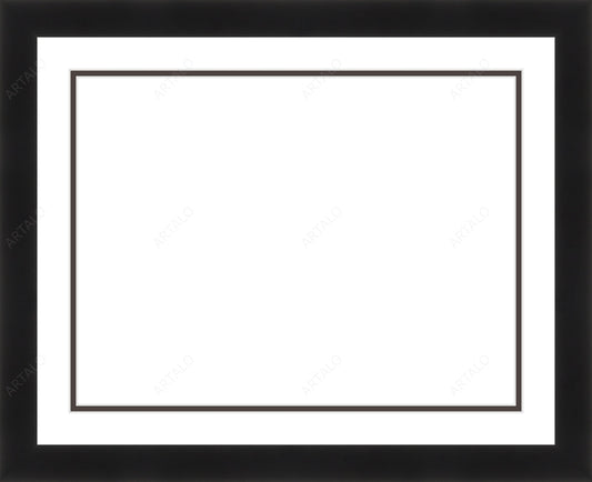 Frame, Mat and Acrylic SimulArt