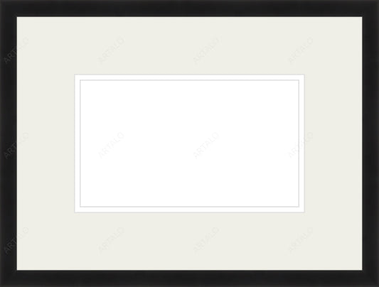 Frame, Mat and Acrylic SimulArt