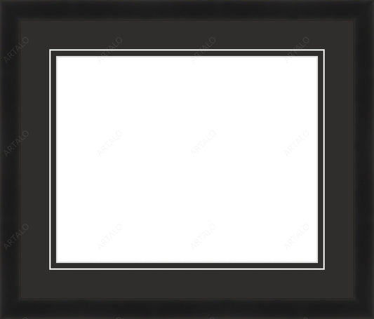 Frame, Mat and Acrylic SimulArt