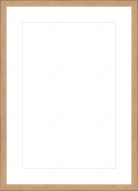 Frame, Mat and Acrylic SimulArt