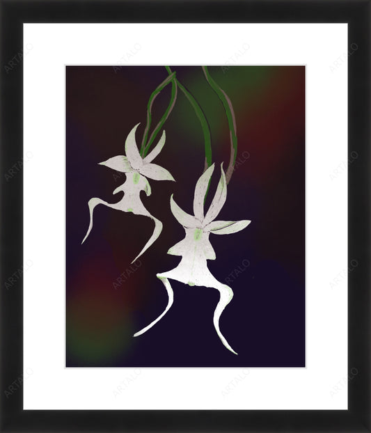 Frame, Mat and Acrylic SimulArt