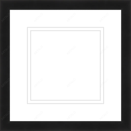 Frame, Mat and Acrylic SimulArt